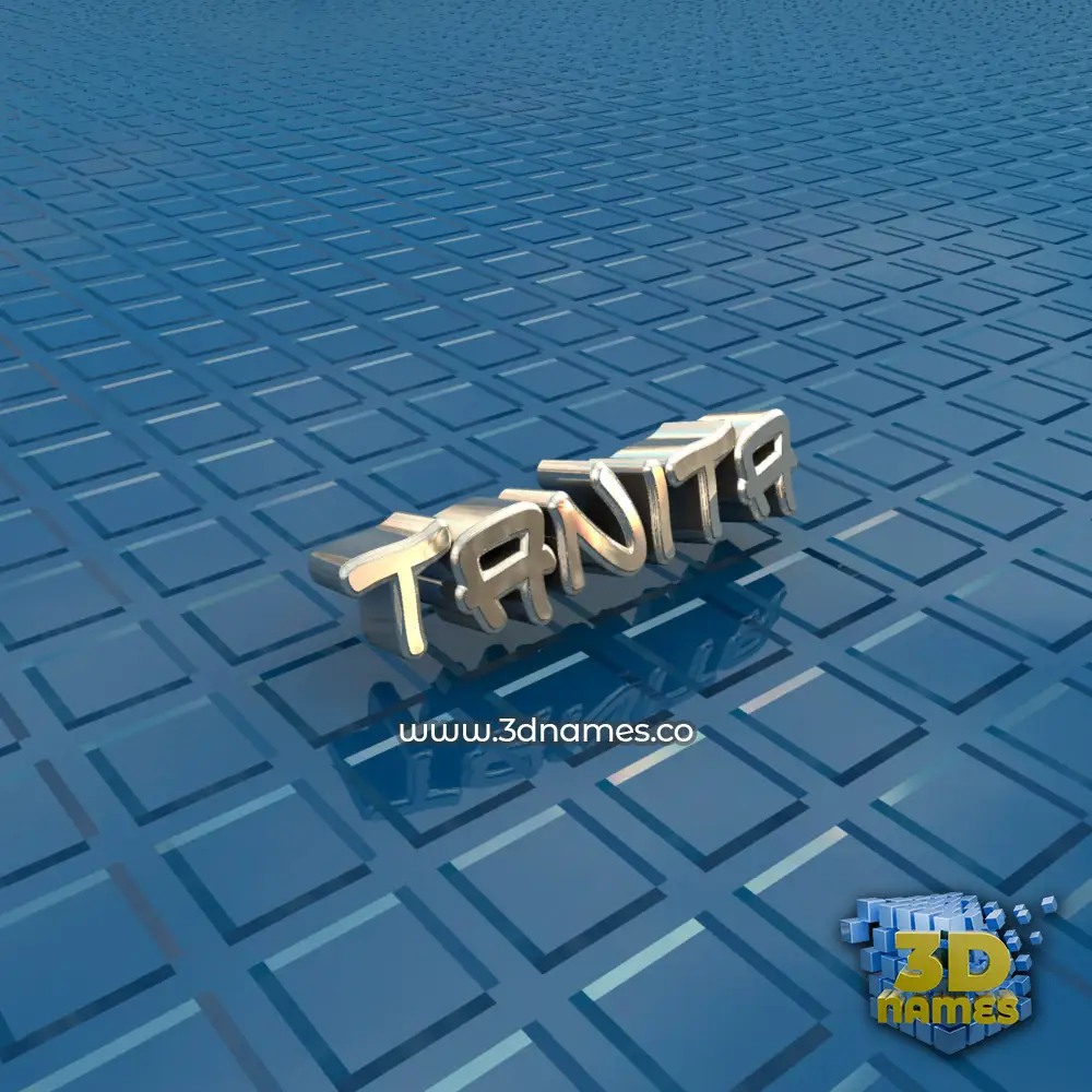 tanita in Blue Bling style - 3D name wallpaper