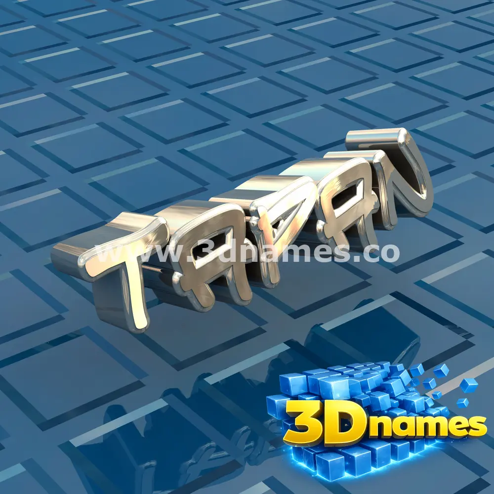 tapan in Blue Bling style - 3D name wallpaper
