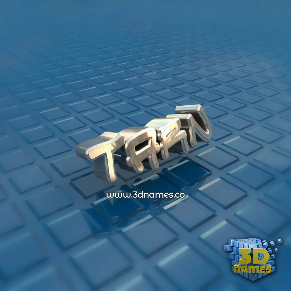 tarn in Blue Bling style - 3D name wallpaper