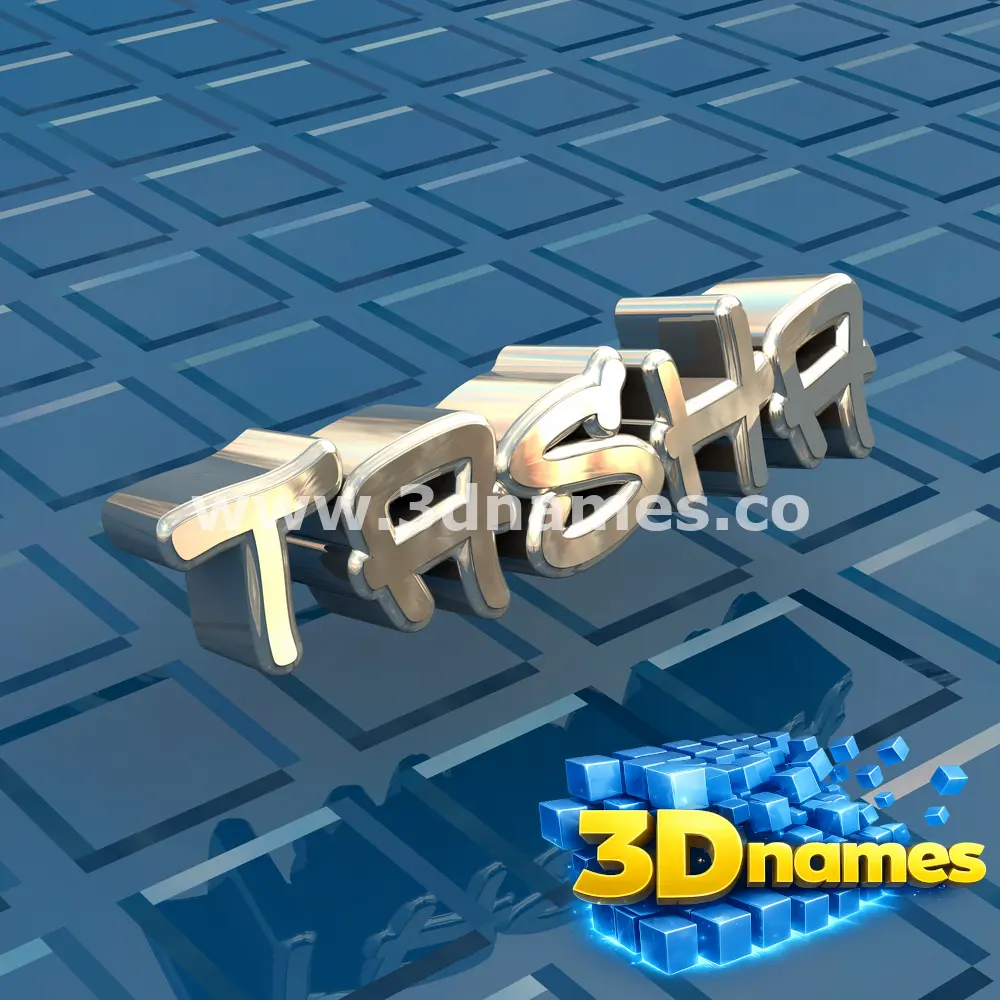 tasha in Blue Bling style - 3D name wallpaper