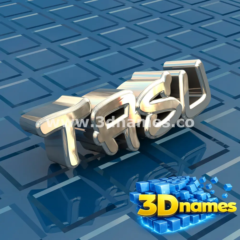 tasu in Blue Bling style - 3D name wallpaper