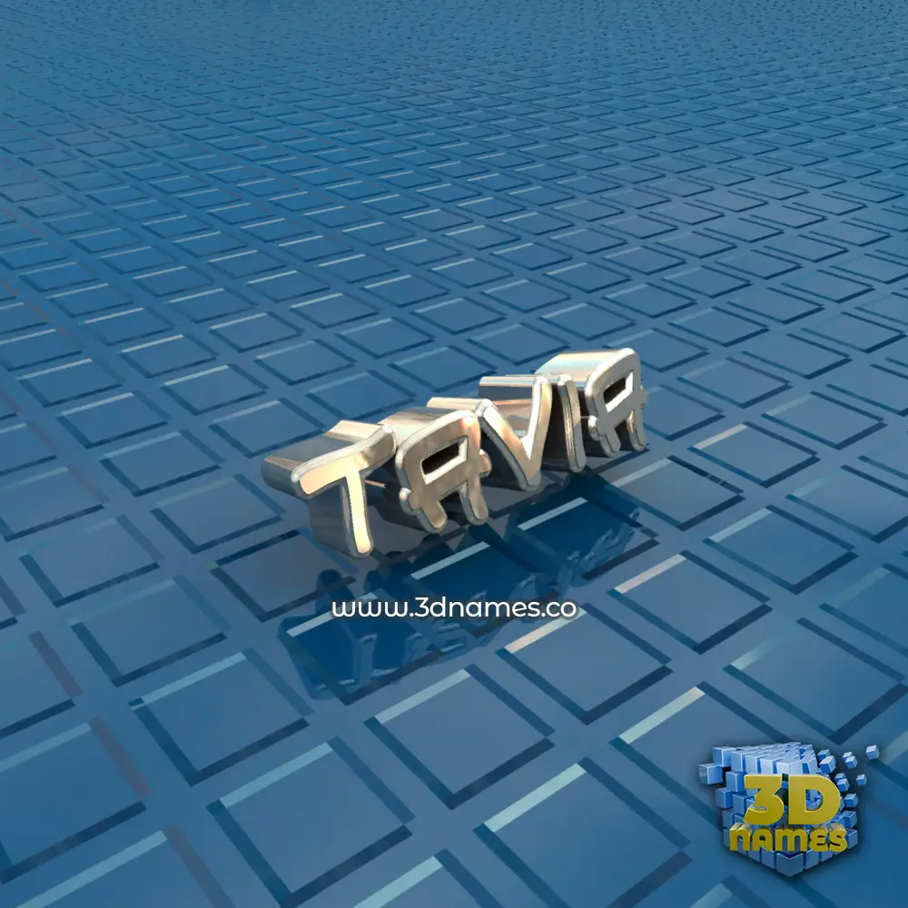 tavia in Blue Bling style - 3D name wallpaper