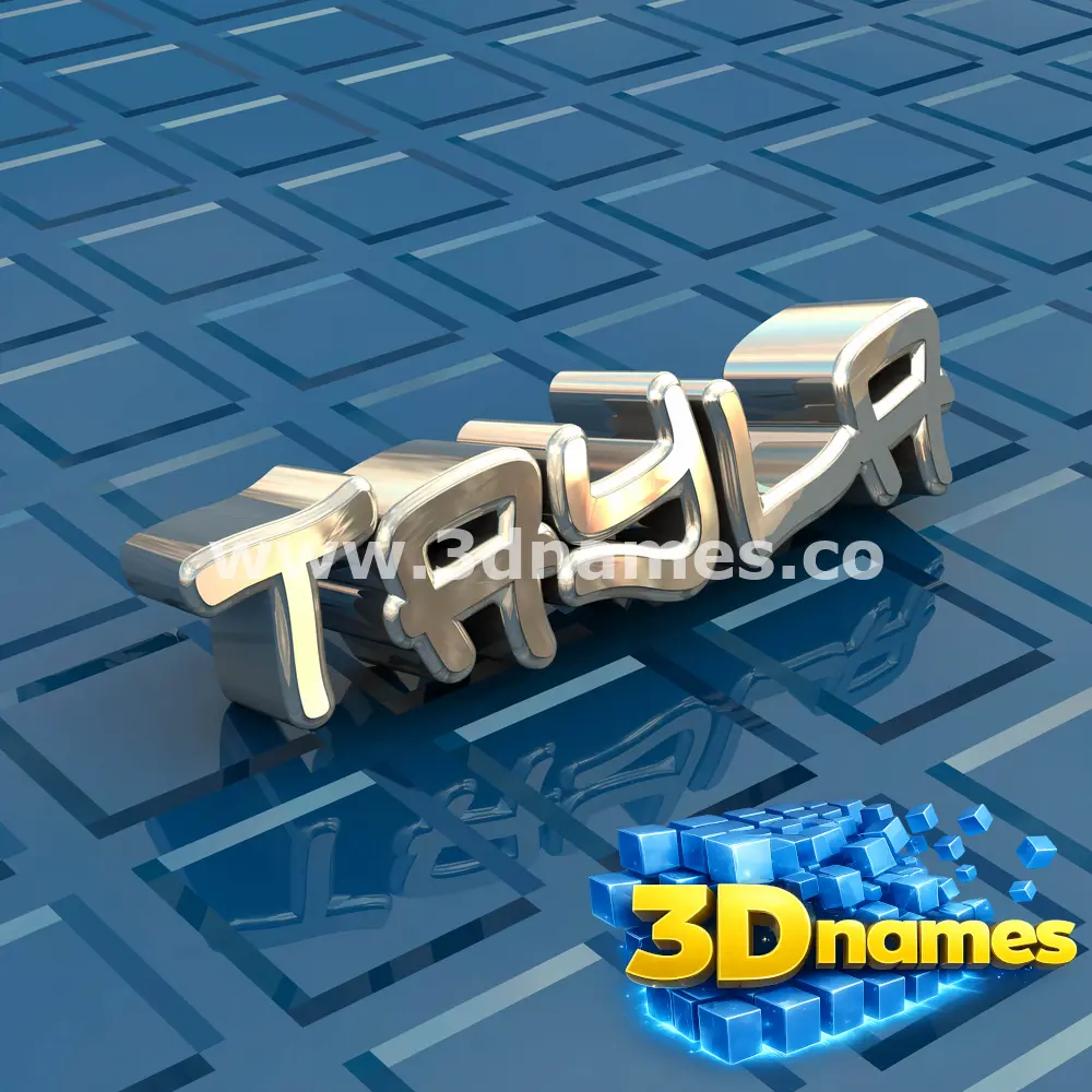 tayla in Blue Bling style - 3D name wallpaper