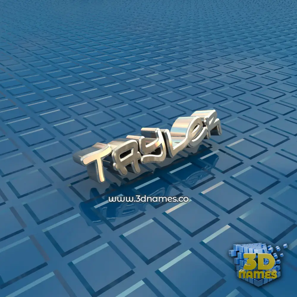 tayler in Blue Bling style - 3D name wallpaper