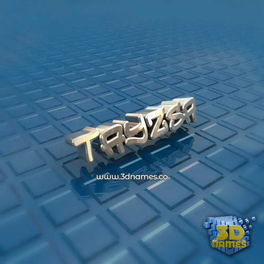 tayzsa in Blue Bling style - 3D name wallpaper