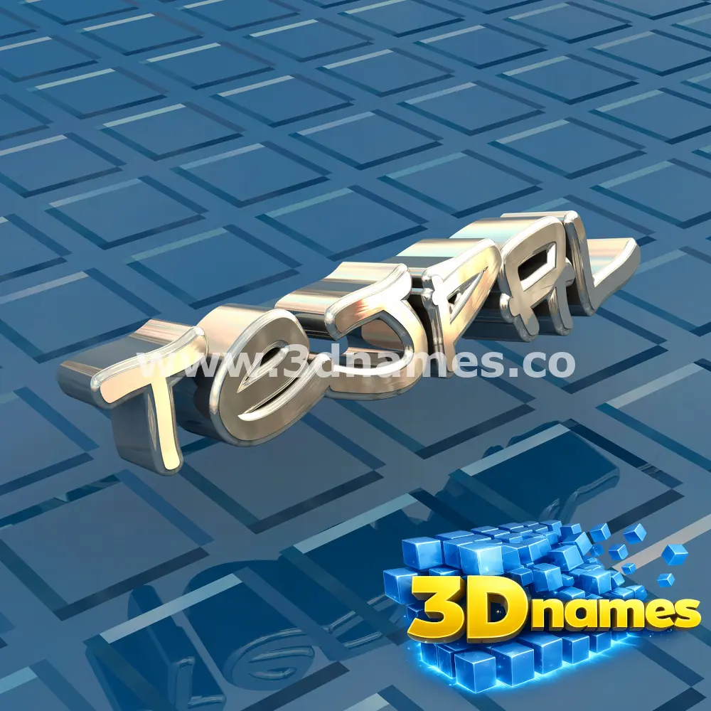 tejpal in Blue Bling style - 3D name wallpaper