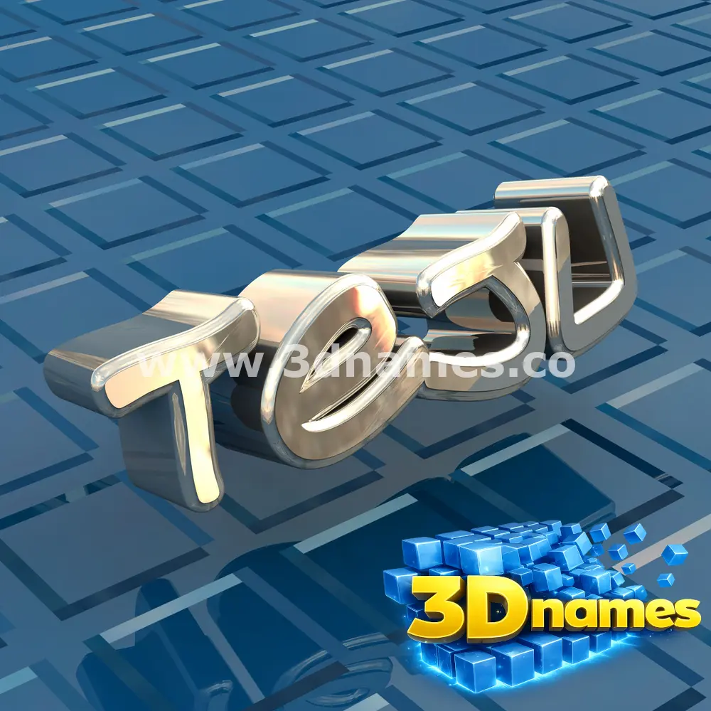 teju in Blue Bling style - 3D name wallpaper