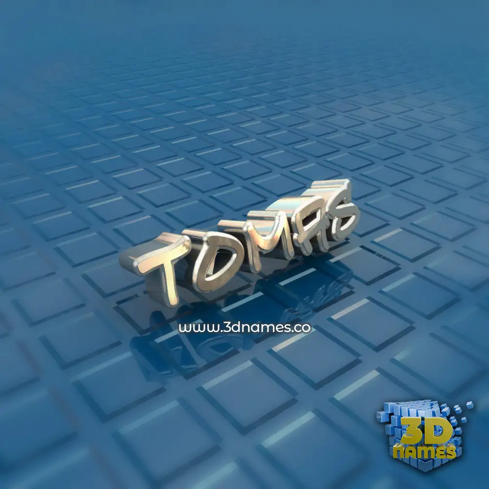 tomas in Blue Bling style - 3D name wallpaper