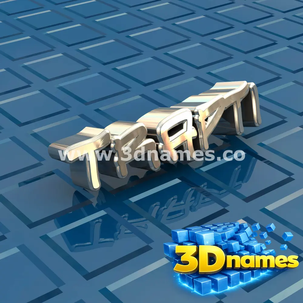 trapti in Blue Bling style - 3D name wallpaper