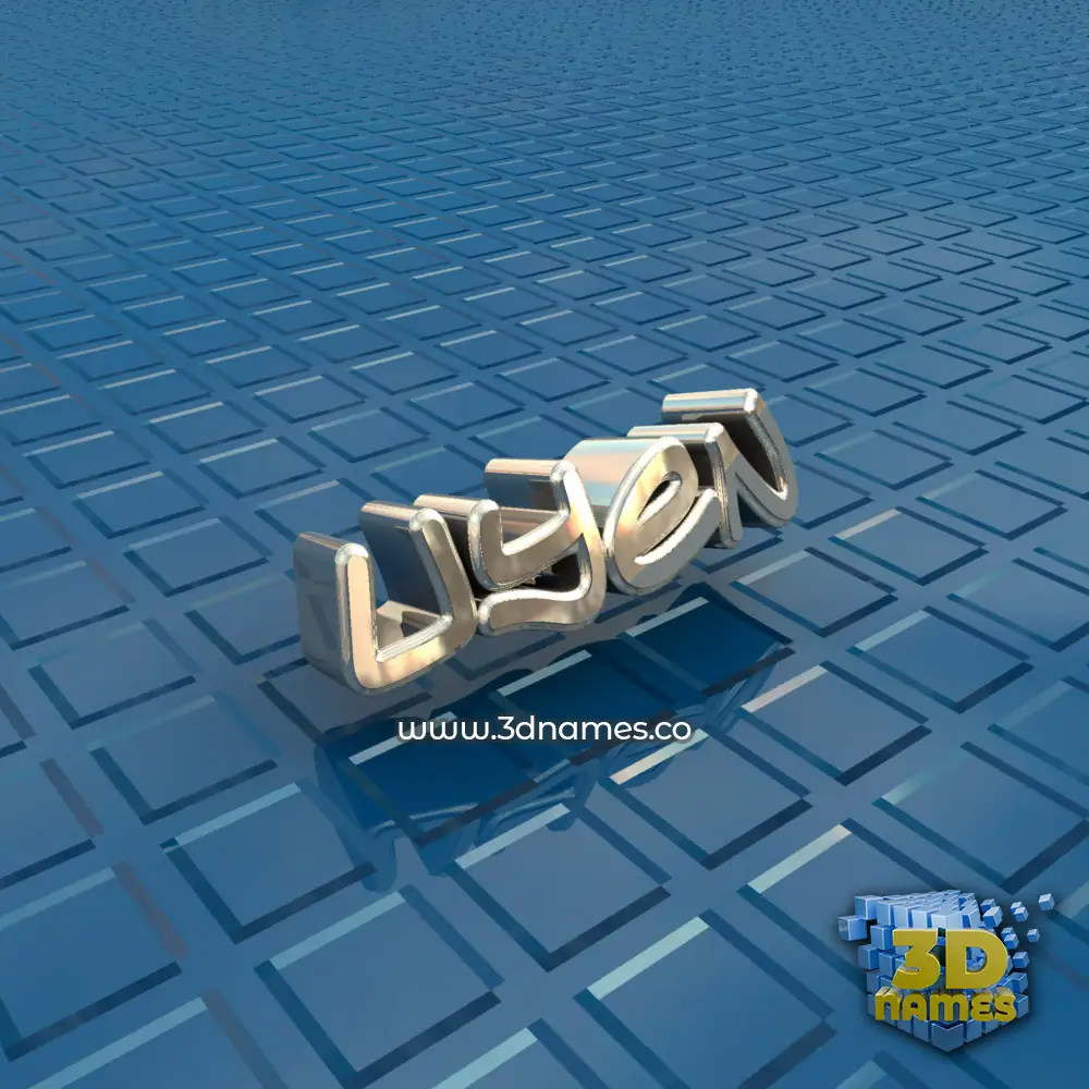 uyen in Blue Bling style - 3D name wallpaper