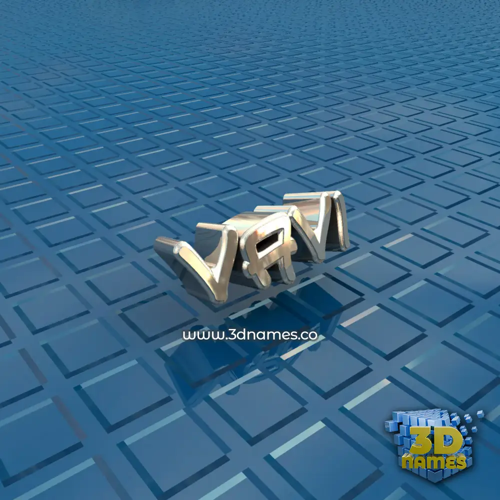 vavi in Blue Bling style - 3D name wallpaper