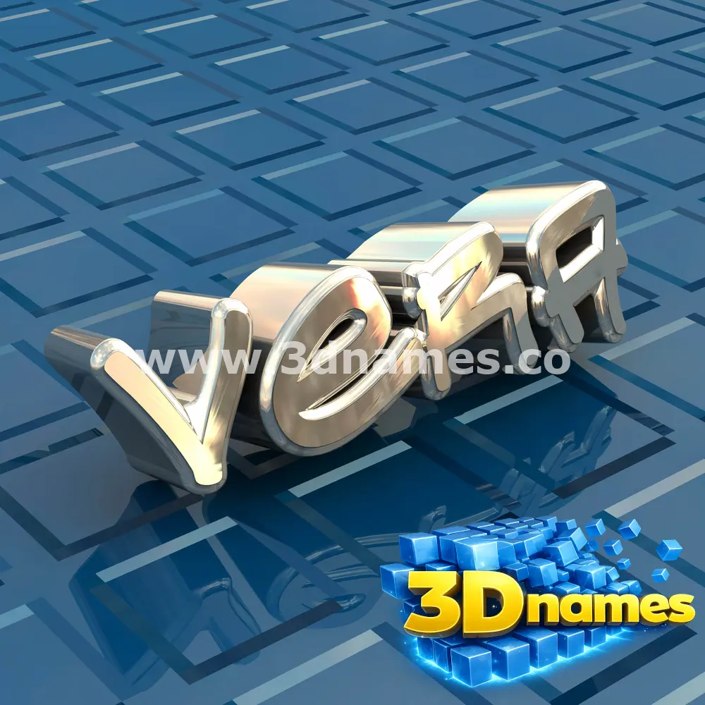 vera in Blue Bling style - 3D name wallpaper