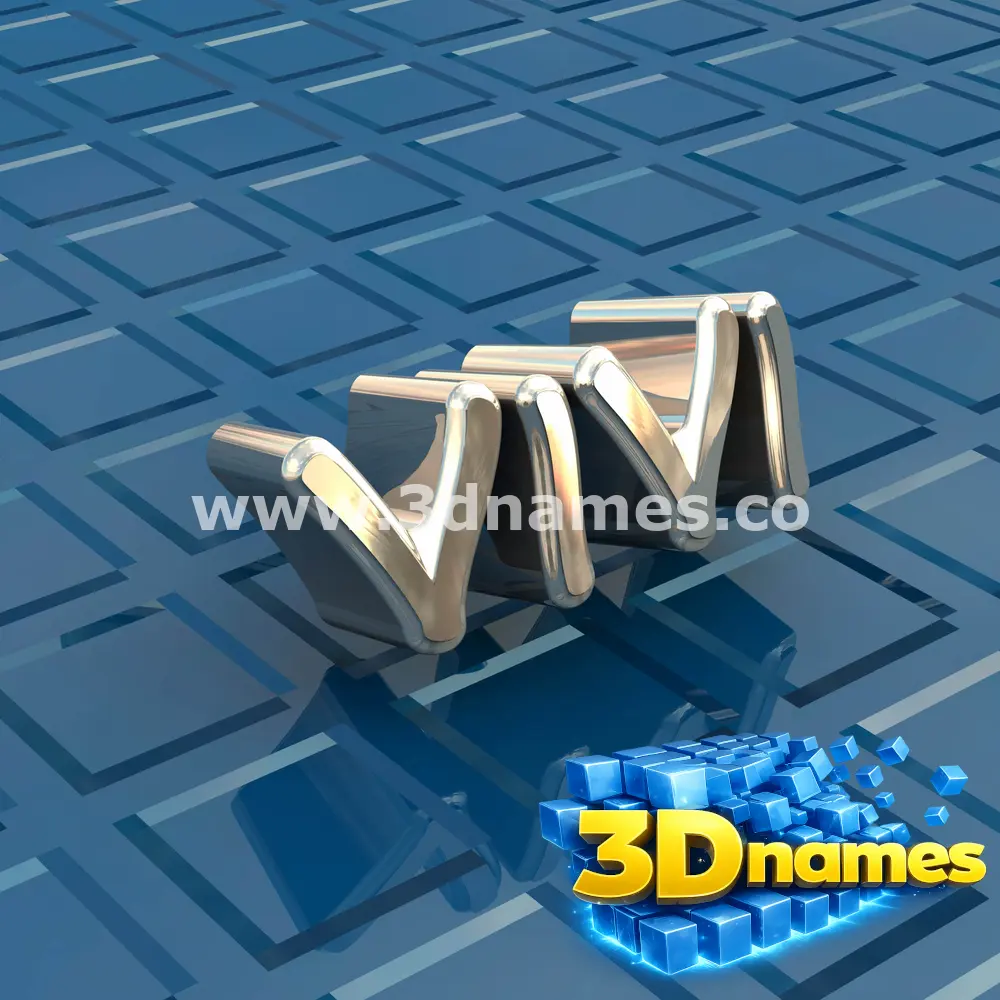 vivi in Blue Bling style - 3D name wallpaper