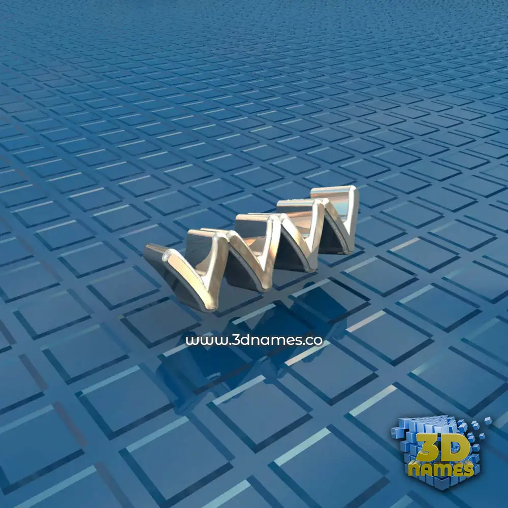 vvvv in Blue Bling style - 3D name wallpaper