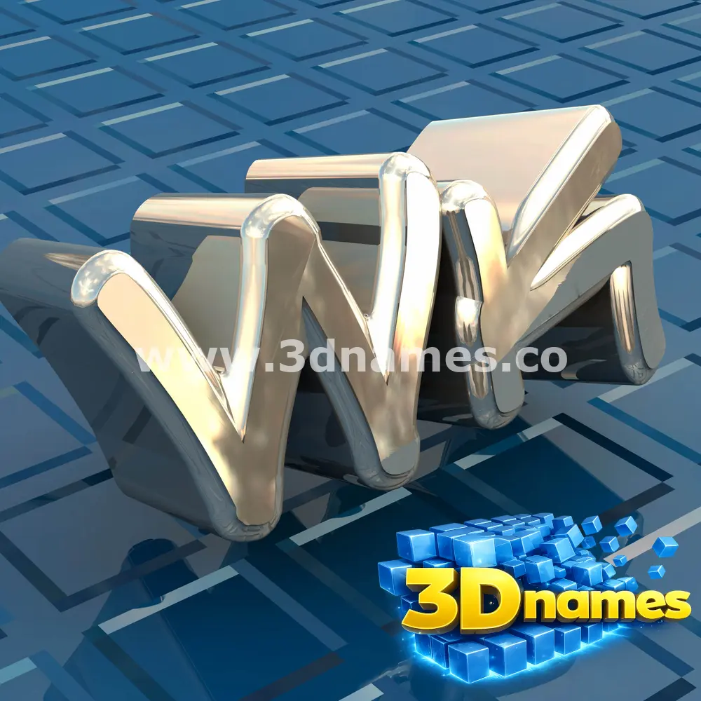 wk in Blue Bling style - 3D name wallpaper