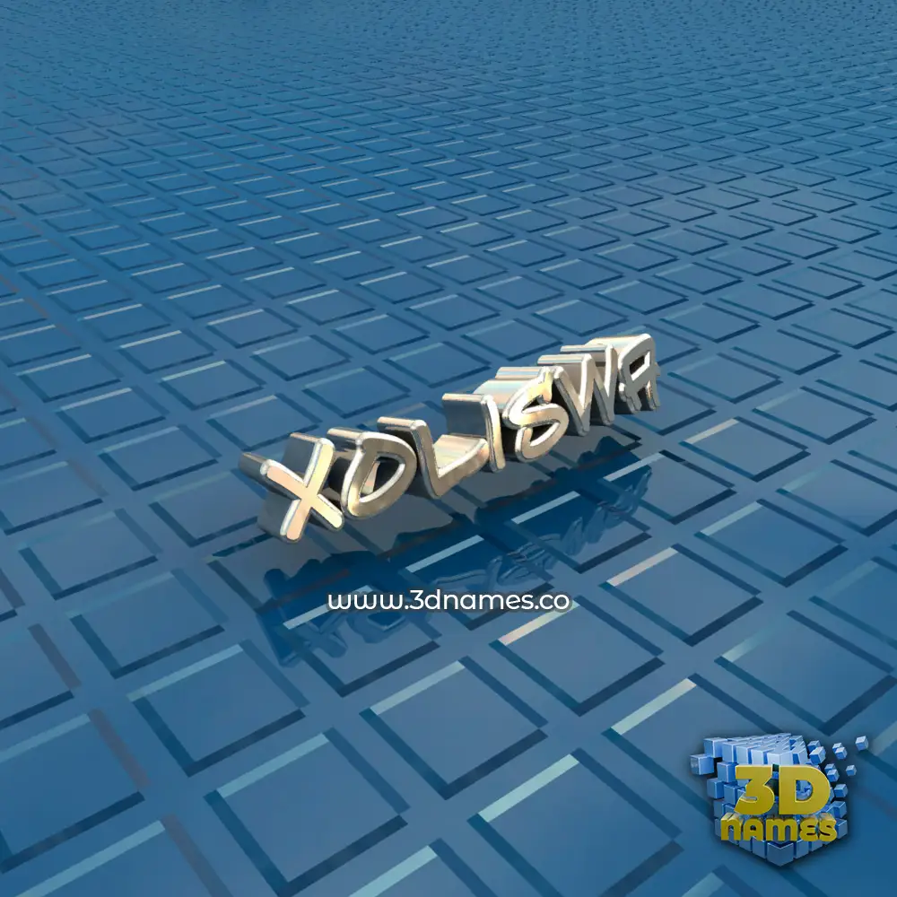 xoliswa in Blue Bling style - 3D name wallpaper