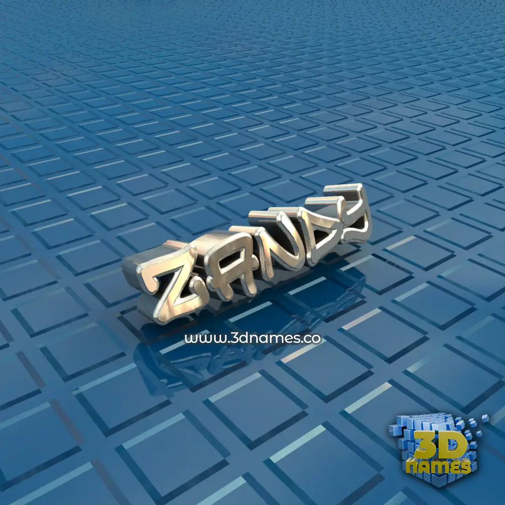 zandy in Blue Bling style - 3D name wallpaper