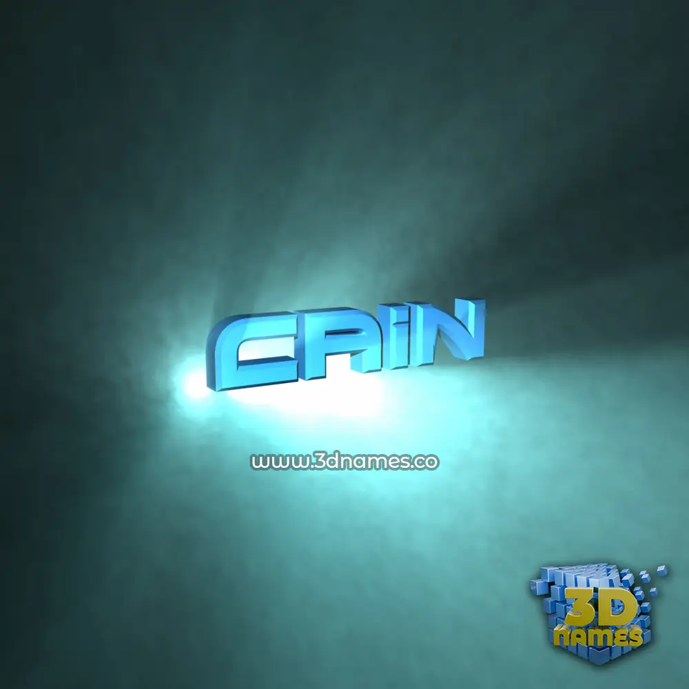 cain in Light Shine style - 3D name wallpaper