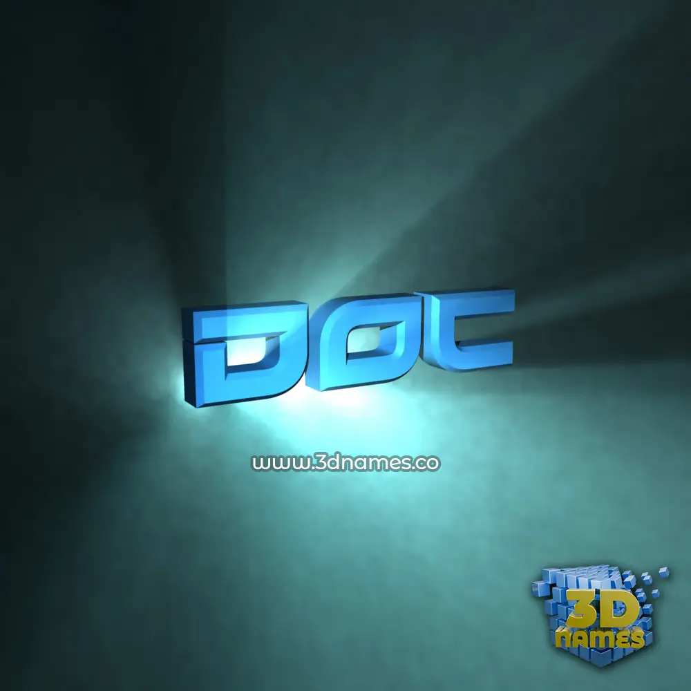 doc in Light Shine style - 3D name wallpaper