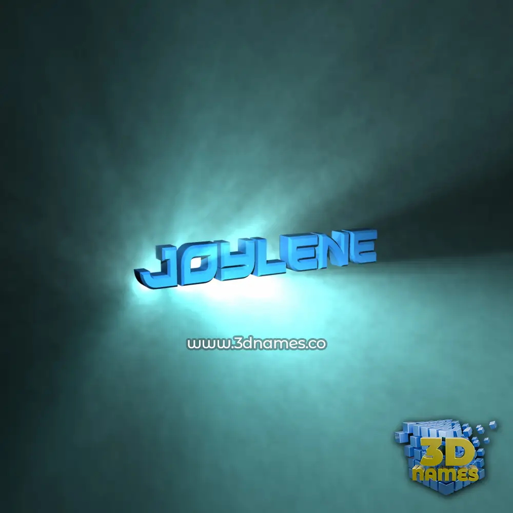 joylene in Light Shine style - 3D name wallpaper