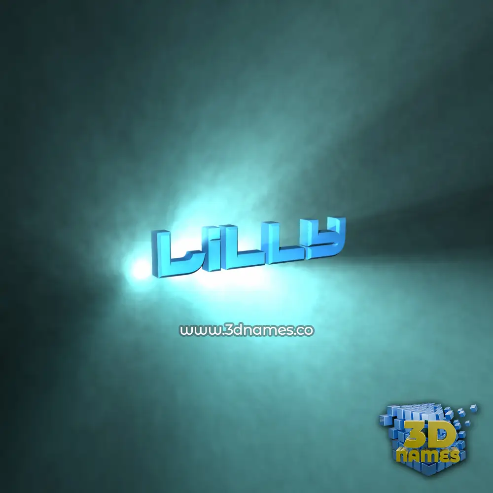lilly in Light Shine style - 3D name wallpaper