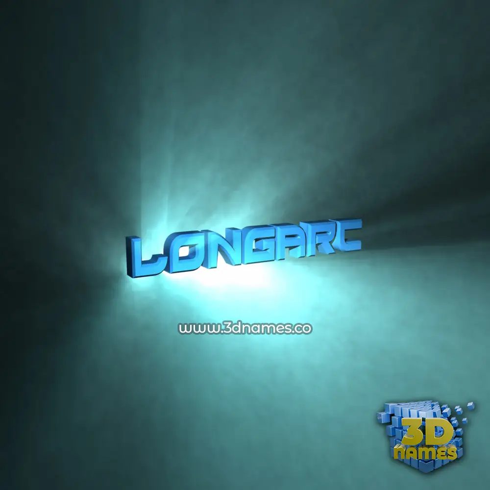 longarc in Light Shine style - 3D name wallpaper