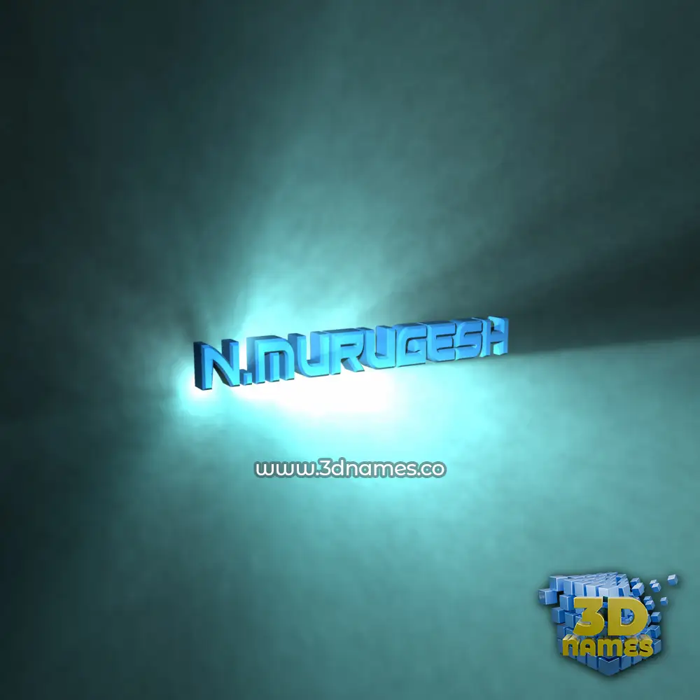 n.murugesh in Light Shine style - 3D name wallpaper