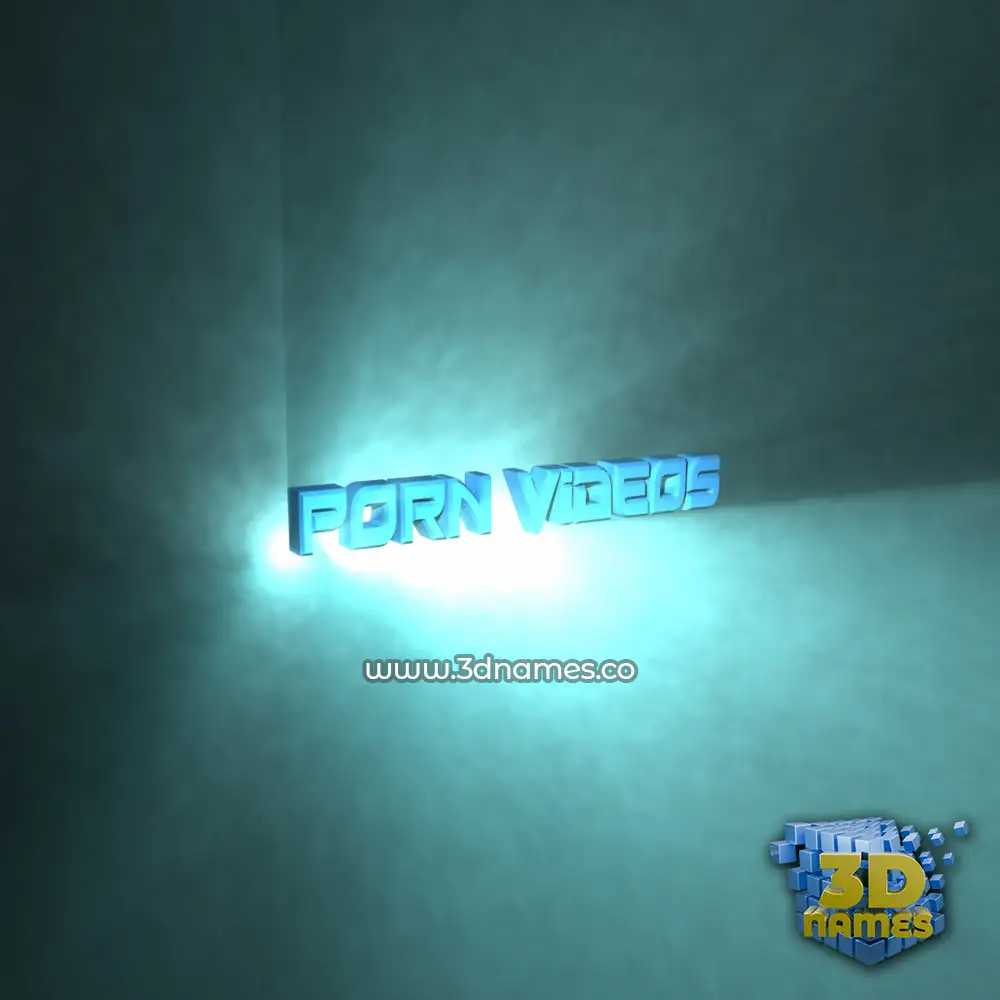 porn videos in Light Shine style - 3D name wallpaper