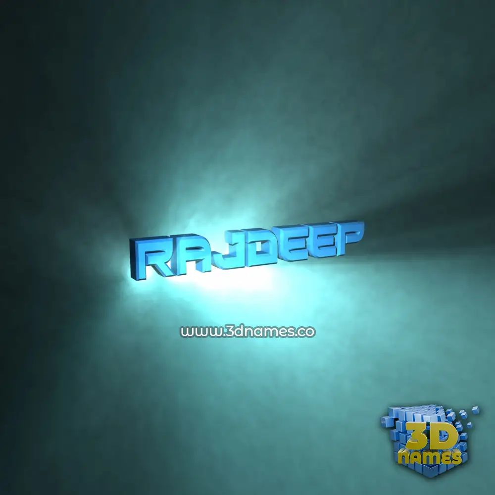 rajdeep in Light Shine style - 3D name wallpaper