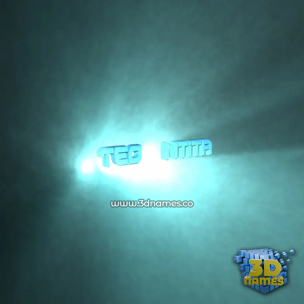 teo   ntita in Light Shine style - 3D name wallpaper