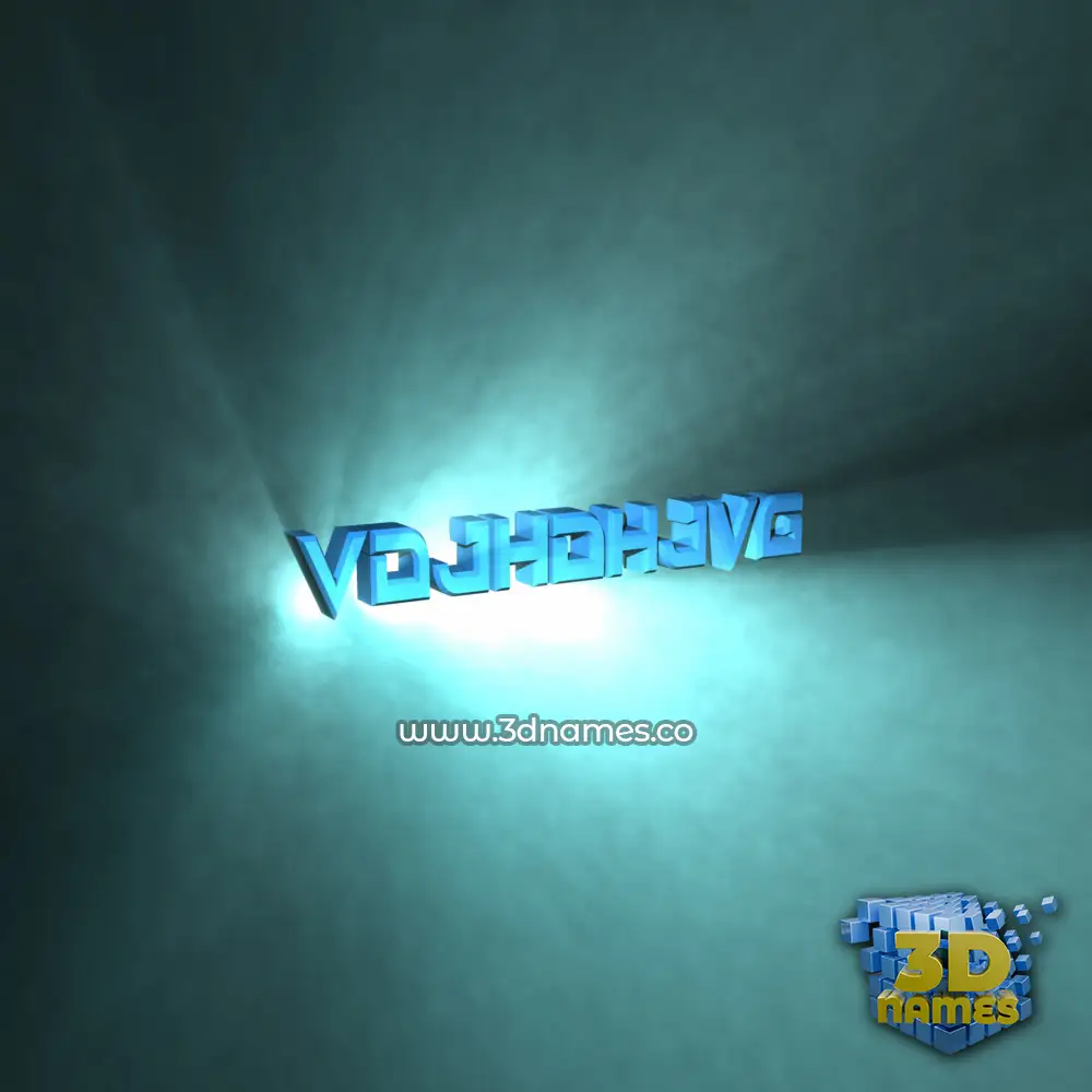 vdjhdhjvg in Light Shine style - 3D name wallpaper