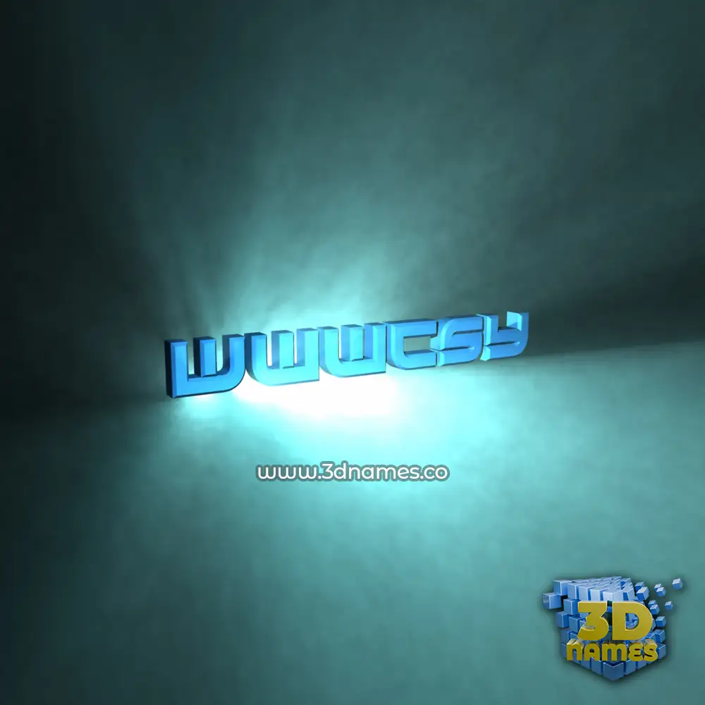 wwwcsy in Light Shine style - 3D name wallpaper