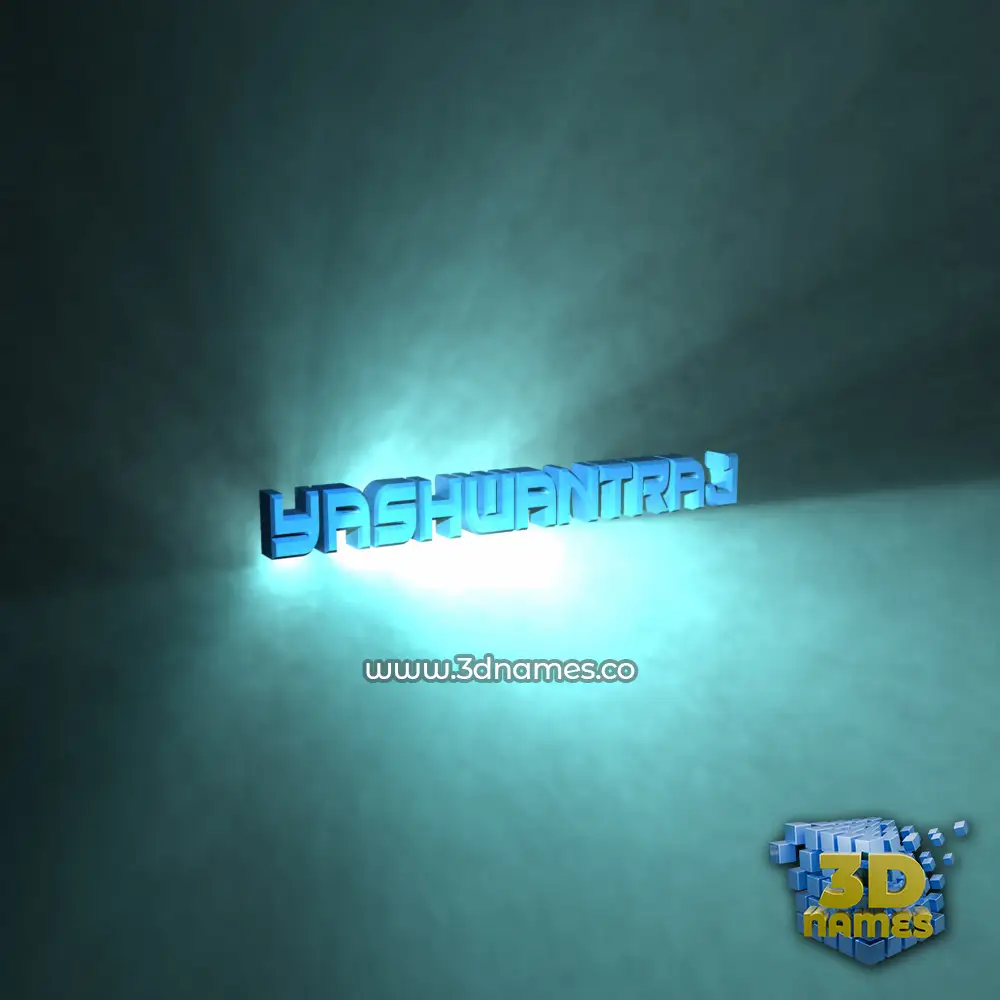 yashwantraj in Light Shine style - 3D name wallpaper