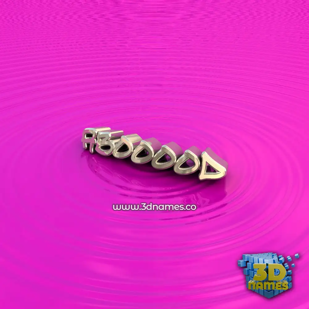 abooood in Pink Graffiti style - 3D name wallpaper