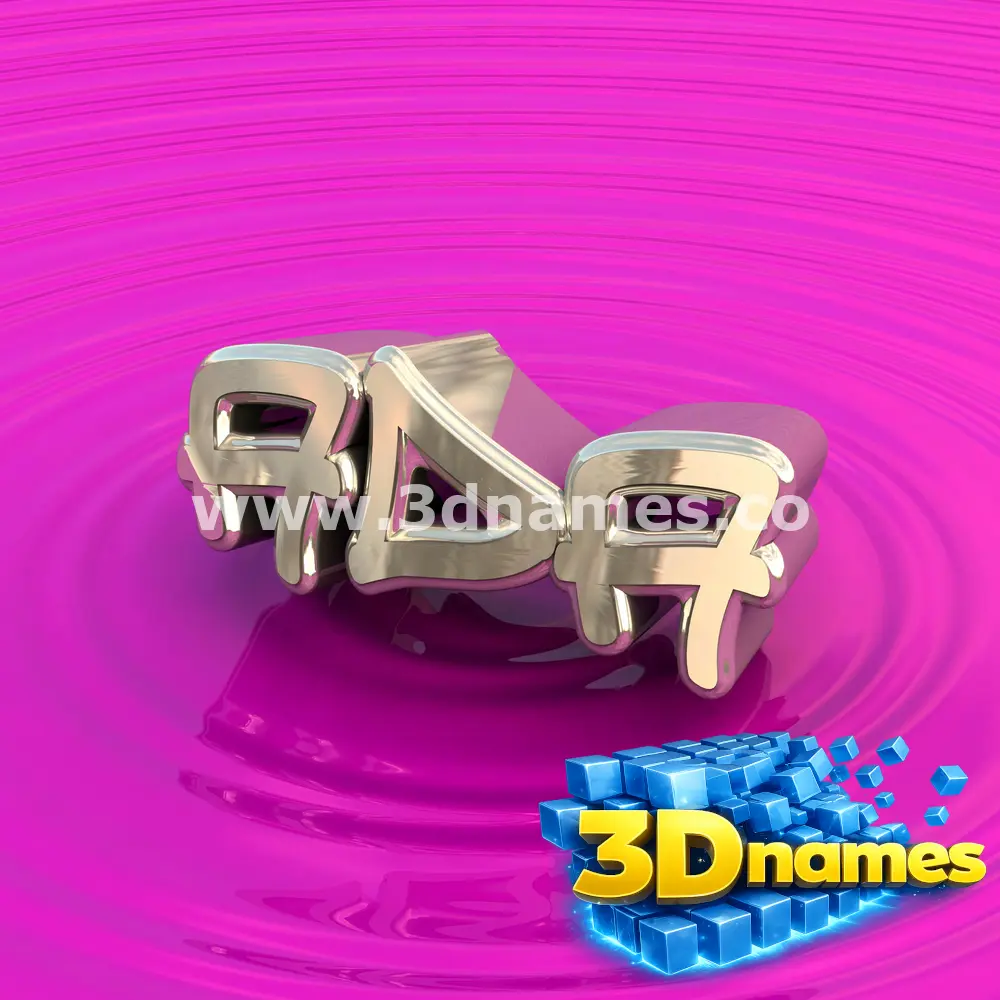 ada in Pink Graffiti style - 3D name wallpaper