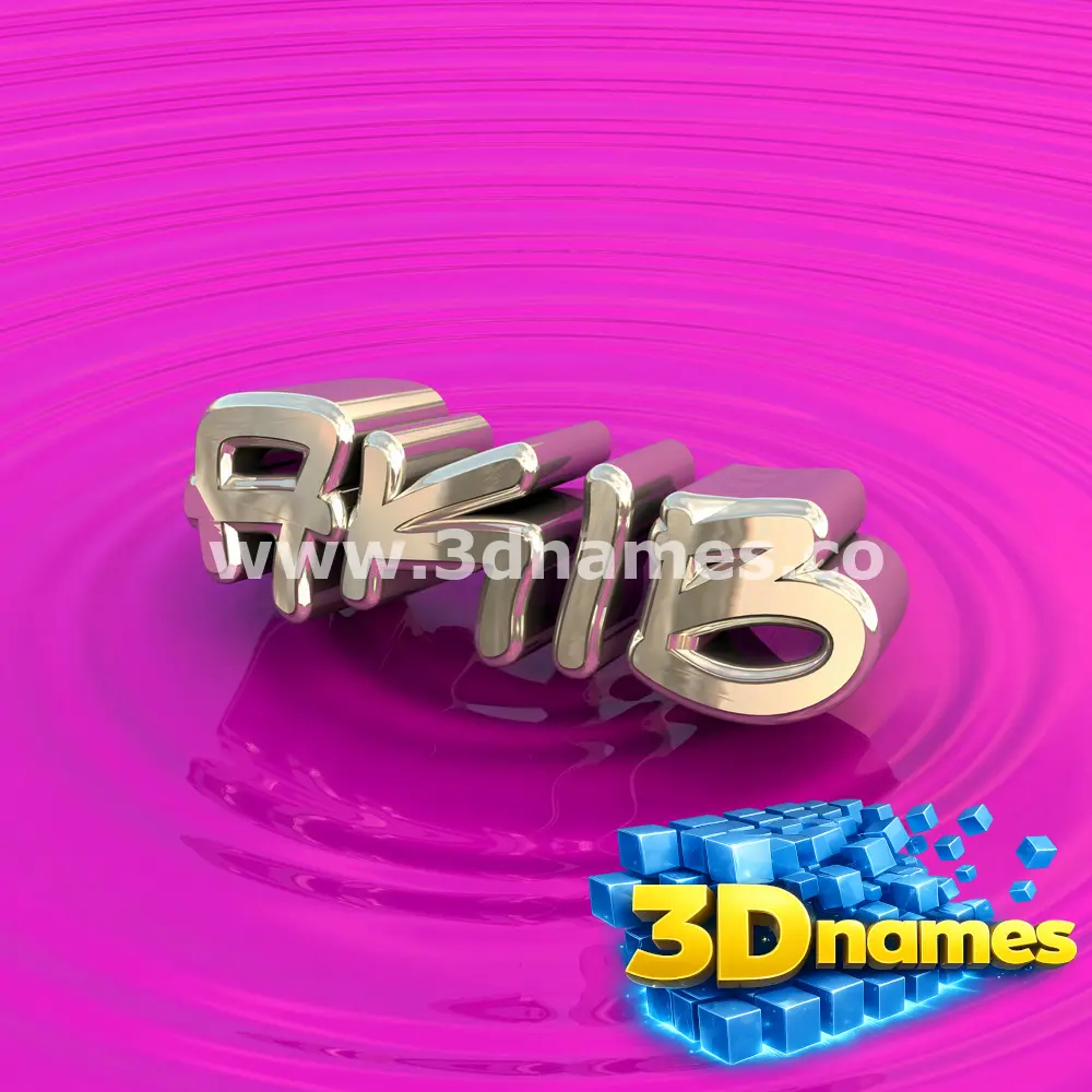 akib in Pink Graffiti style - 3D name wallpaper