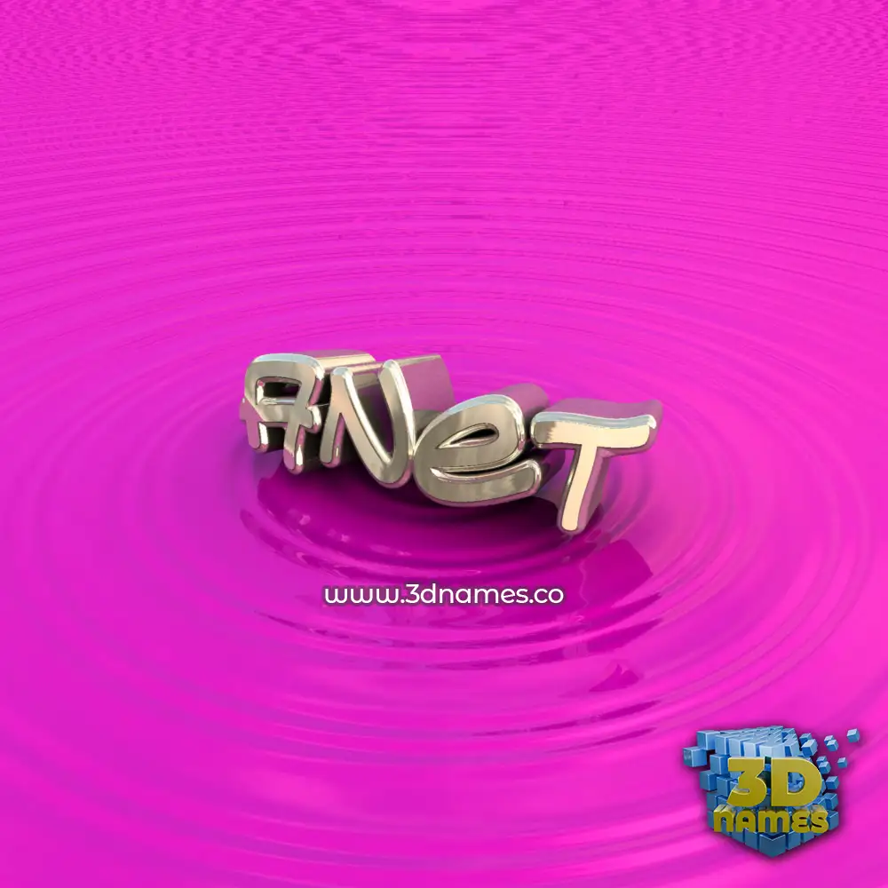 anet in Pink Graffiti style - 3D name wallpaper