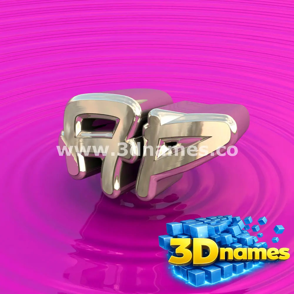 ap in Pink Graffiti style - 3D name wallpaper