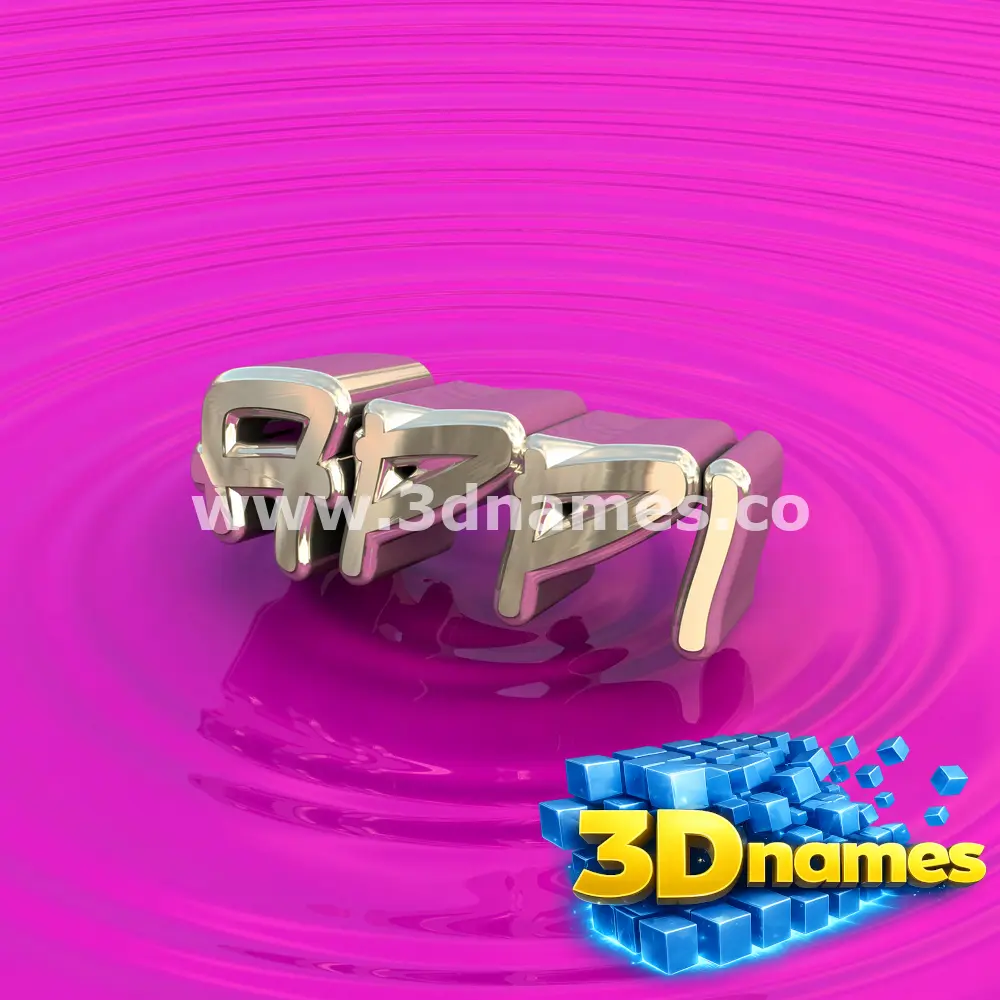 appi in Pink Graffiti style - 3D name wallpaper