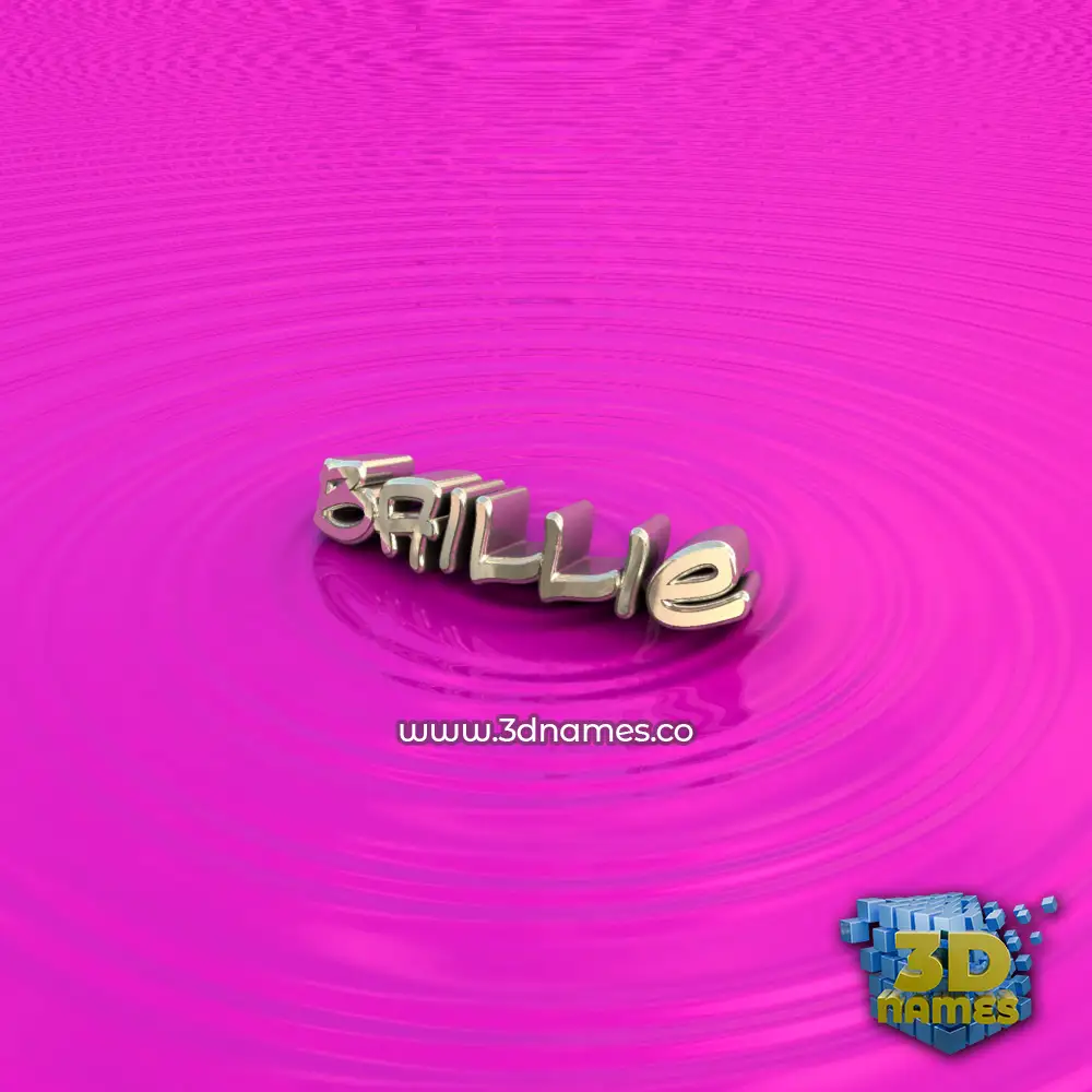 baillie in Pink Graffiti style - 3D name wallpaper