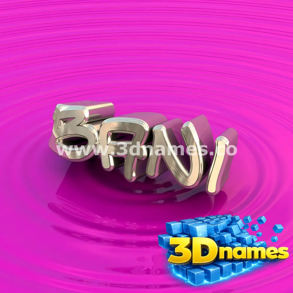 bani in Pink Graffiti style - 3D name wallpaper