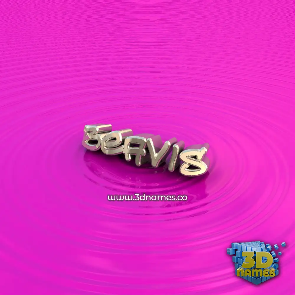 beavis in Pink Graffiti style - 3D name wallpaper