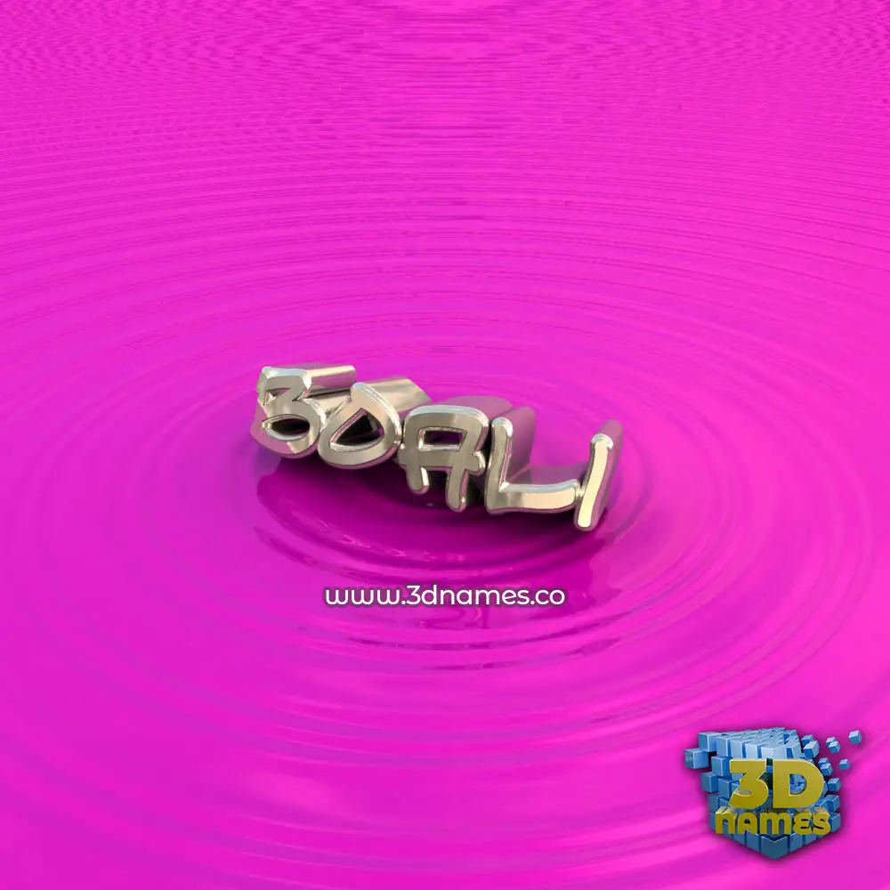 boali in Pink Graffiti style - 3D name wallpaper