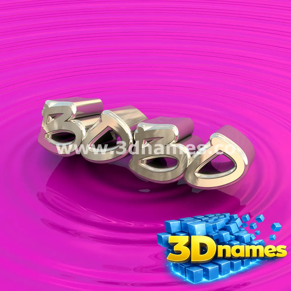 bobo in Pink Graffiti style - 3D name wallpaper