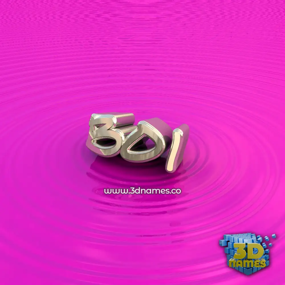 boi in Pink Graffiti style - 3D name wallpaper