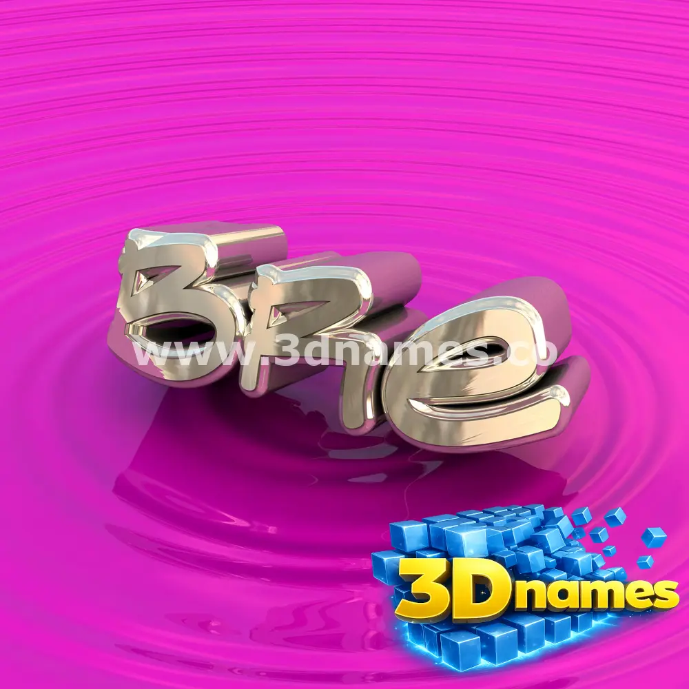 bre in Pink Graffiti style - 3D name wallpaper