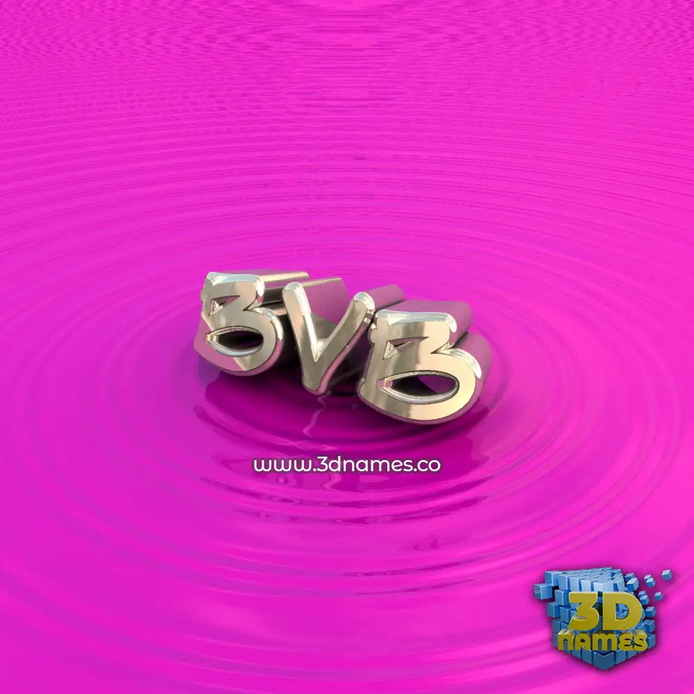 bvb in Pink Graffiti style - 3D name wallpaper