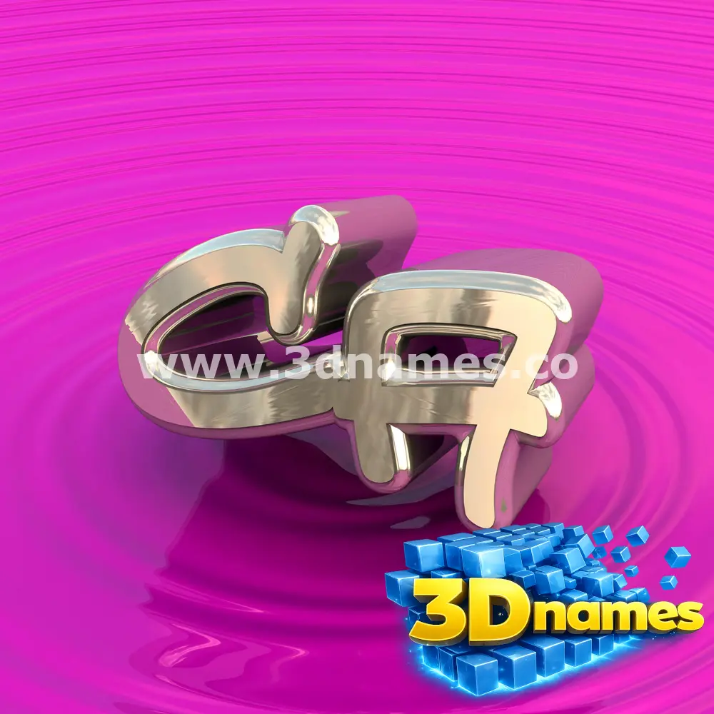 ca in Pink Graffiti style - 3D name wallpaper
