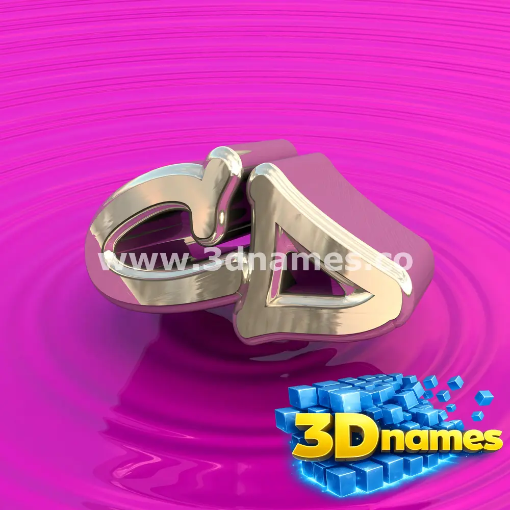 cd in Pink Graffiti style - 3D name wallpaper