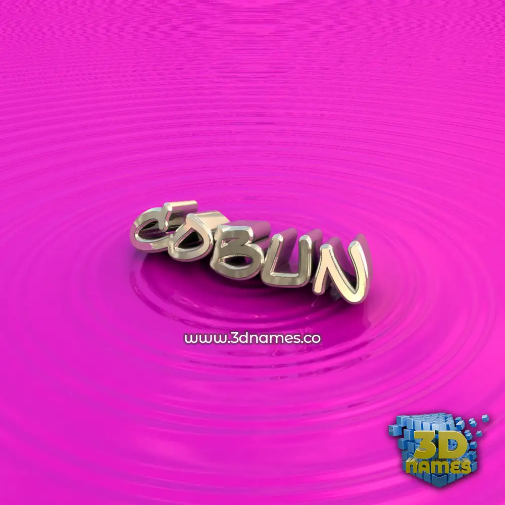 cobun in Pink Graffiti style - 3D name wallpaper